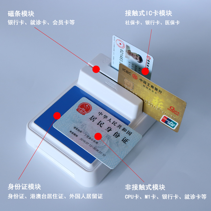 華大HD-100多功能社?？ㄗx卡器